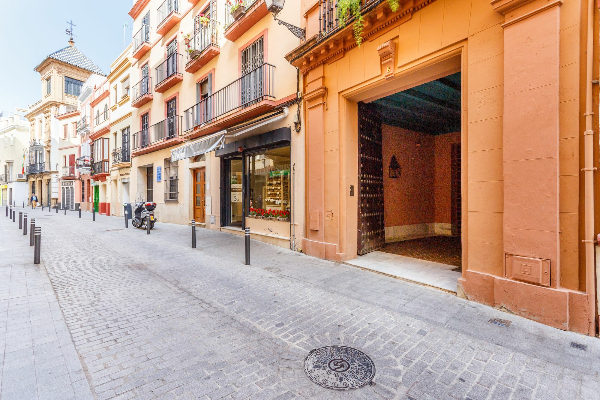 Apartamento Carlos Canal Sevilla Buitenkant foto
